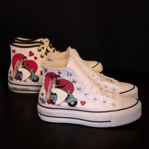 zapatillas converse boda novia
